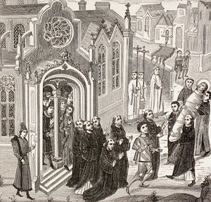 Removal of the body of Mary Magdalene to the Abbey of Vezelay, from 